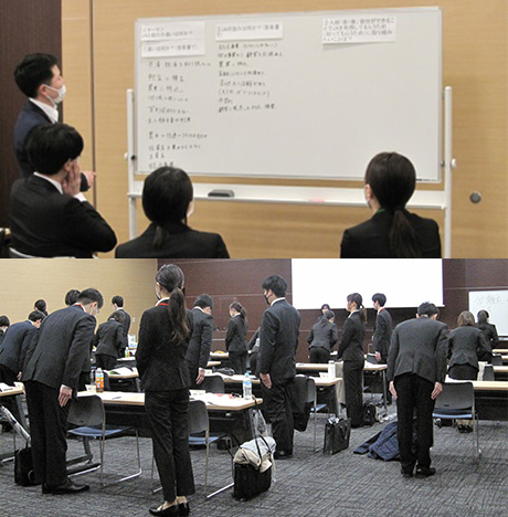 年間の研修項目一覧